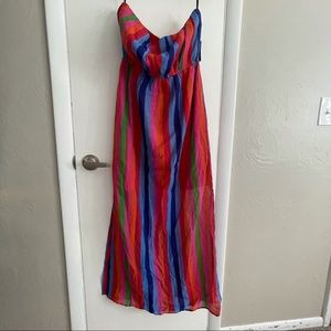 Women’s colorful striped dress! NWT
